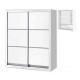5ft 2 Sliding Doors Wardrobe