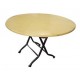 4' Round Hardboard Table