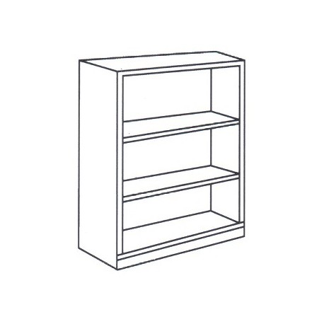 Medium High Open Shelf Cabinet