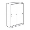 Medium High Sliding Door cabinet